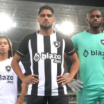 Blaze patrocincando o time do Botafogo