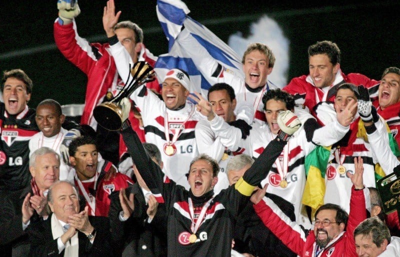 LG patrocinadora do São Paulo, tri campeão mundial