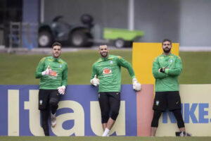 Everson, Weverton e Alisson